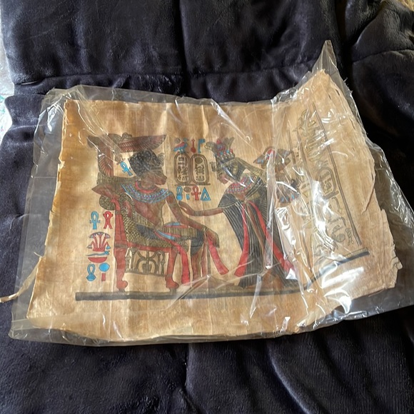 Egyptian Papyrus Print ~ ✨ - Picture 11 of 11